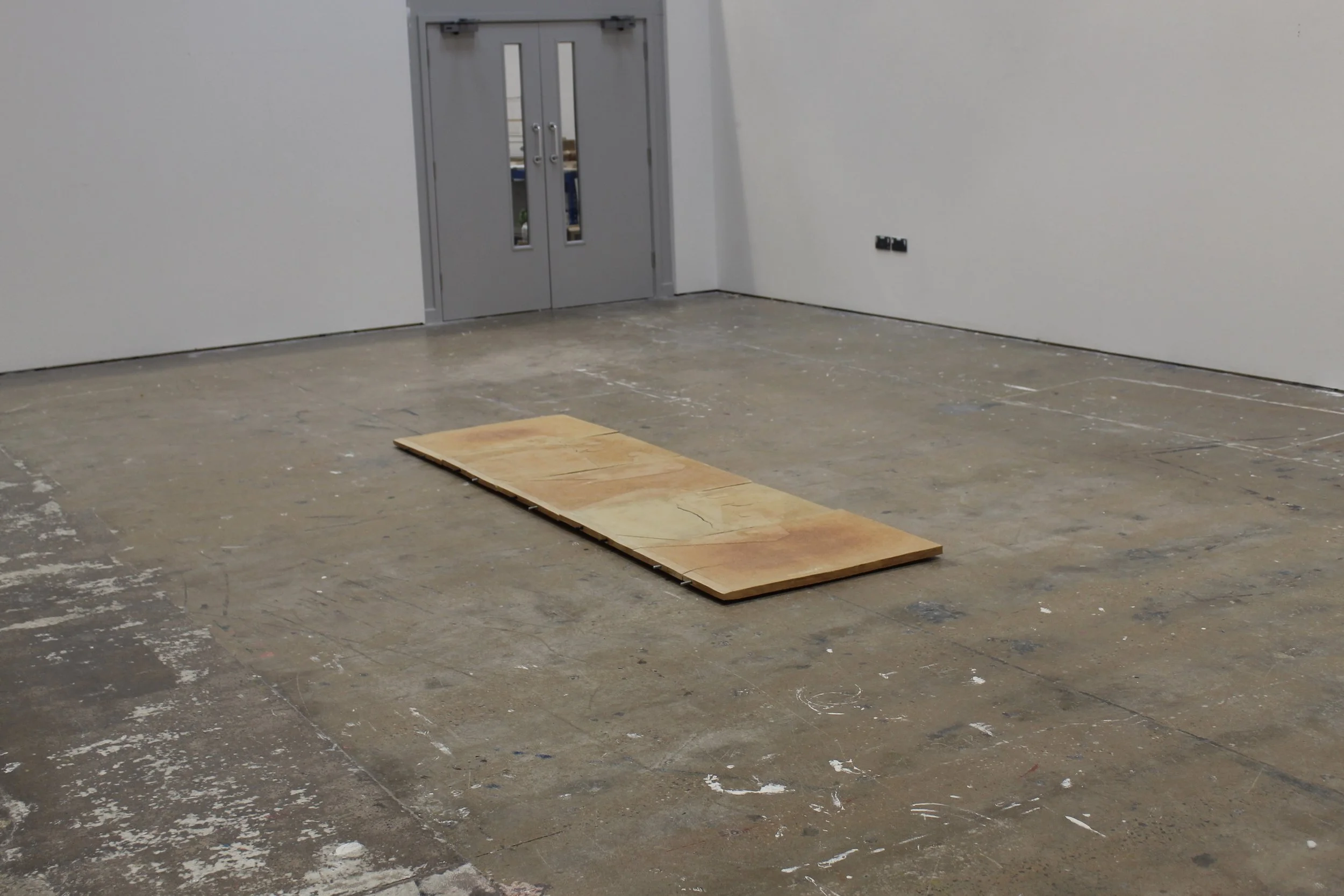 Installation view of 'Interaction I (reoriented)' (2025).