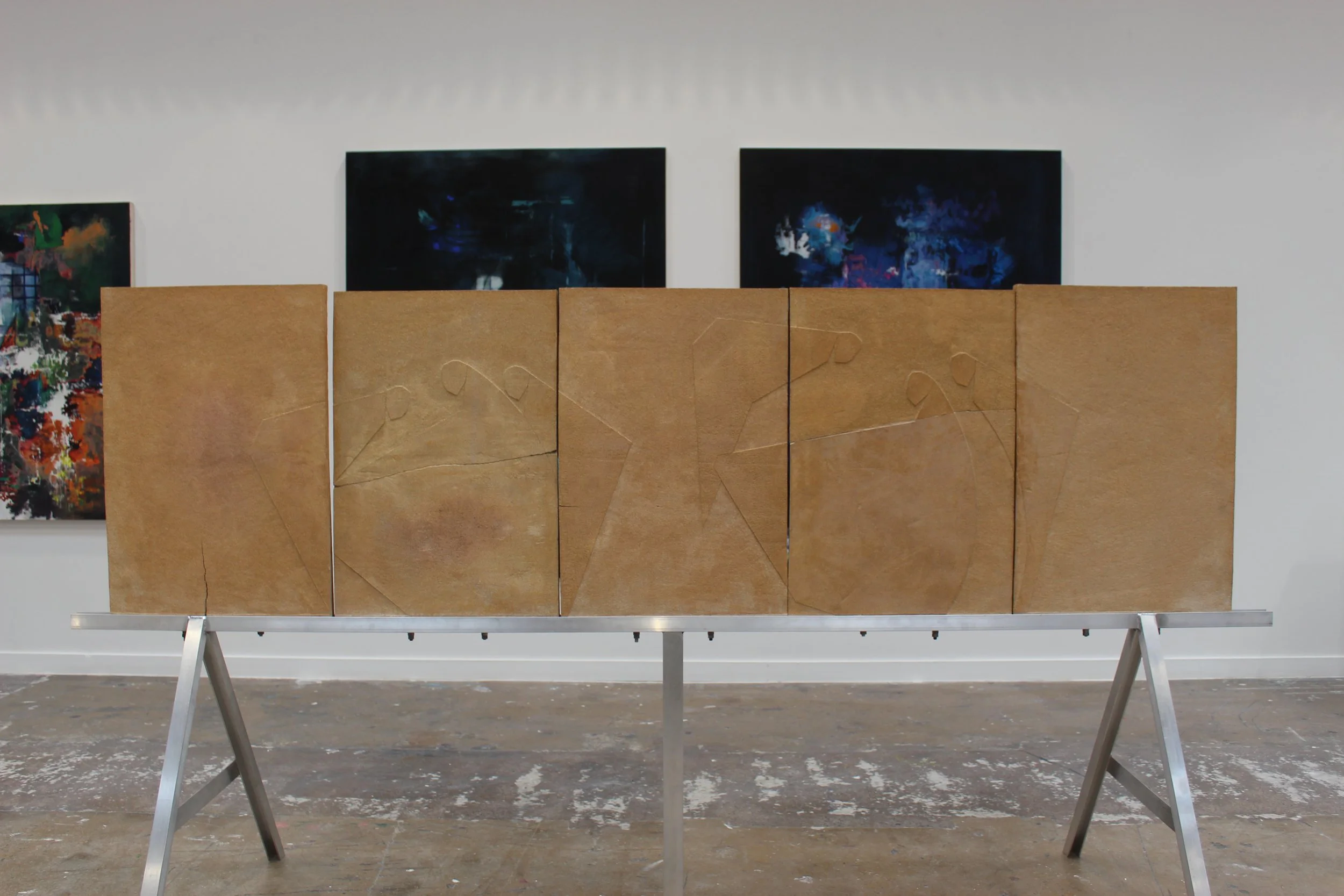 Installation view of Bath School of Art Degree Show 2025.
