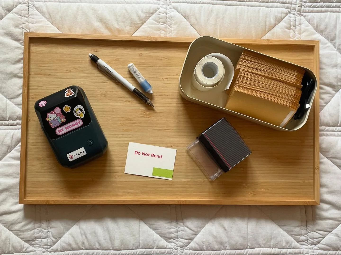 Packing supplies! Ready to start shipping 🔖 #packing #post #mail #stamps #art #crafts #stickers #fyp #fypシ