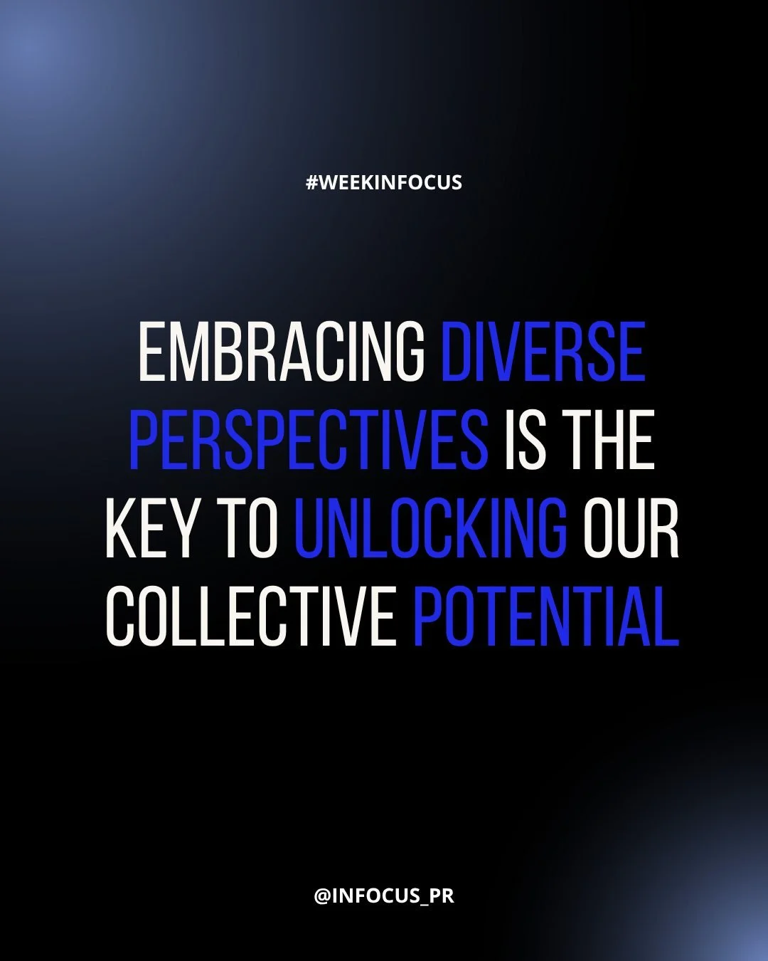 In a world that thrives on complexity, it's our differences that offer the richest insights. Sometimes we forget that the mosaic of experiences is what shape us! Let's listen and care. 🫶 #WeekinFocus