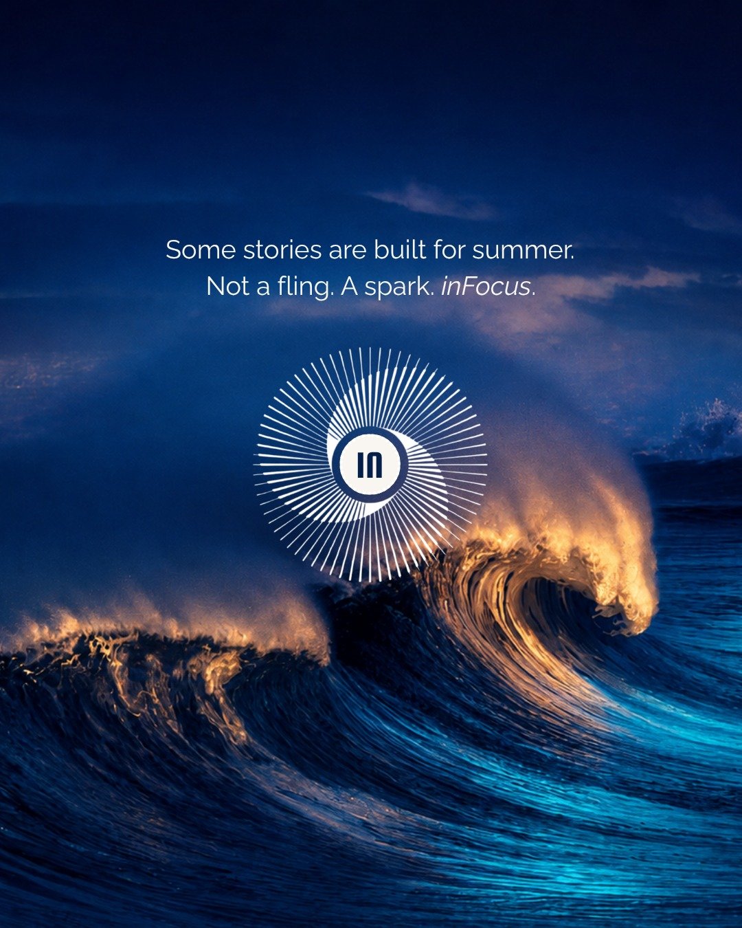 Don't touch the logo. Ever.
That's the rule.

So naturally, this summer we touched ours.

Same Electric Blue. Same geometry. Same sharpness. Different energy.
We help brands show up when the cultural frequency shifts. So this summer, we did it for ou