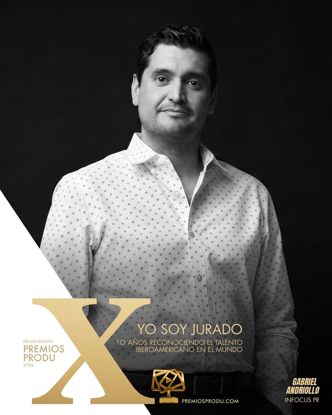 Third time as jury member for the Premios PRODU.
Ten editions. An industry that keeps proving why it deserves to be seen by the world.
That's exactly what we build at inFocus.
#PremiosPRODU2026 #PRODU #inFocusPR #Entertainment #LATAM #PR