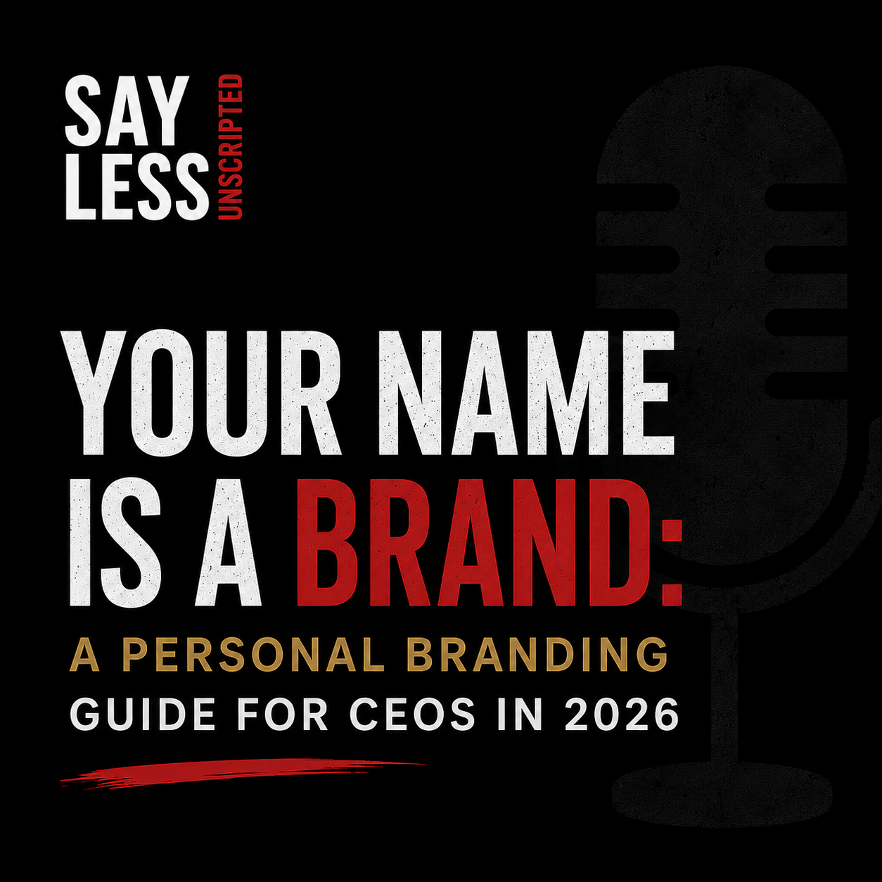 YOUR NAME IS A BRAND: A PERSONAL BRANDING GUIDE FOR CEOS IN 2026