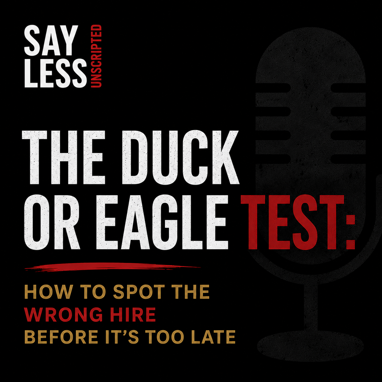 THE DUCK OR EAGLE TEST: HOW TO SPOT THE WRONG HIRE BEFORE IT’S TOO LATE