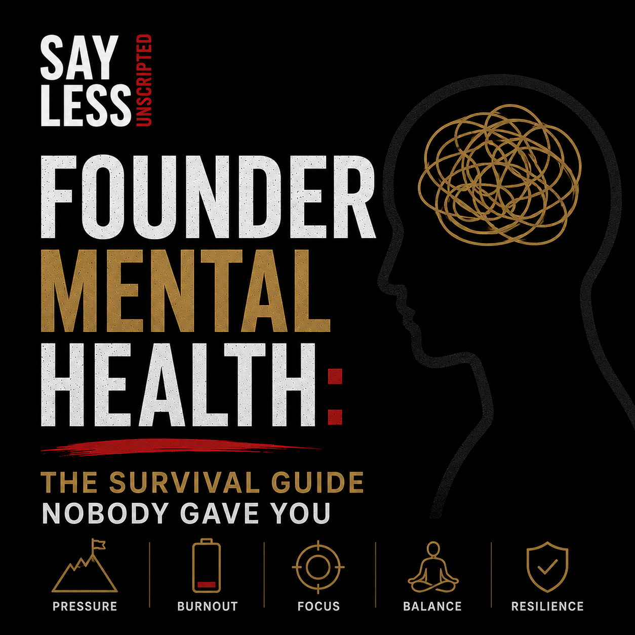 FOUNDER MENTAL HEALTH: THE SURVIVAL GUIDE NOBODY GAVE YOU
