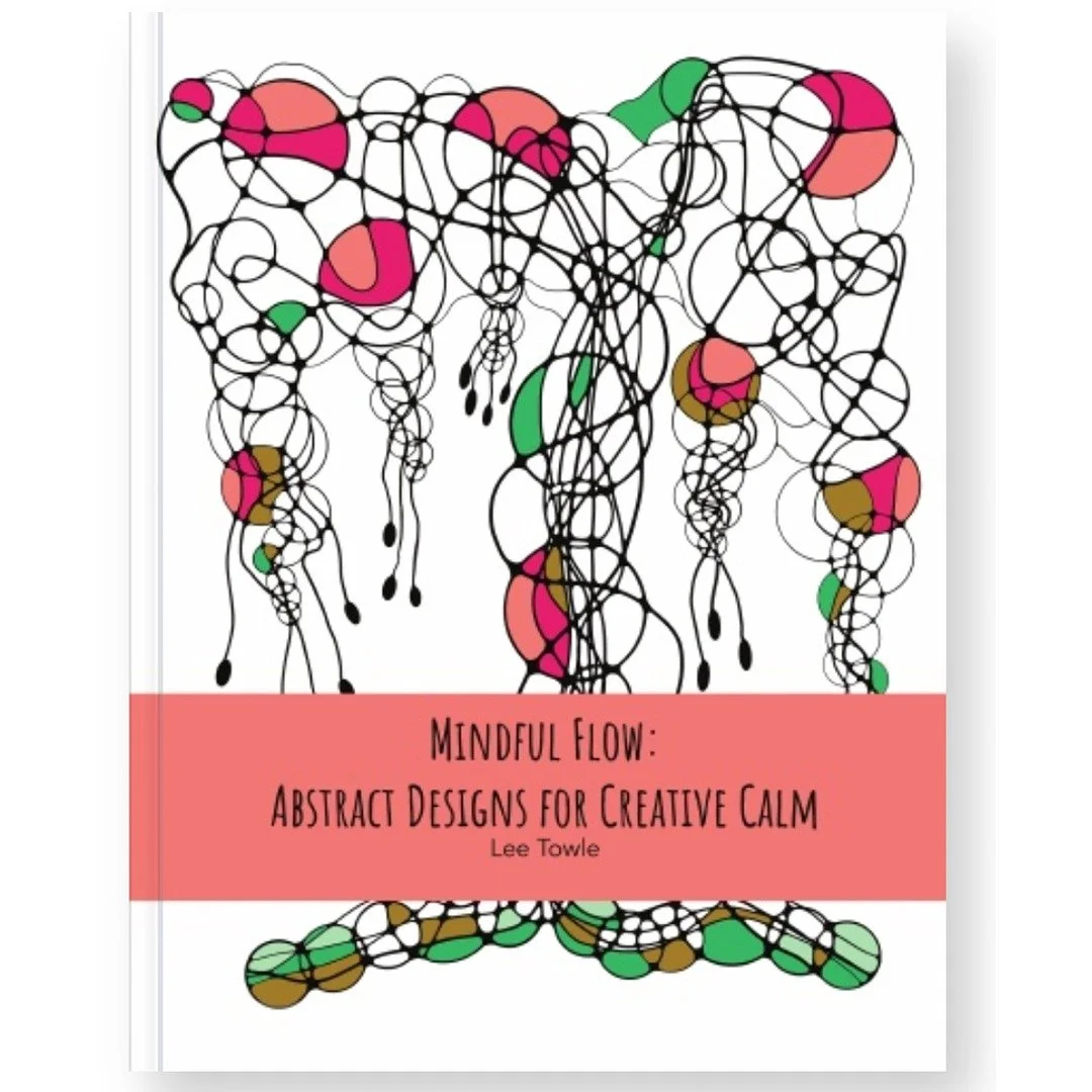 I'm very excited to announce that I have illustrated and published a coloring book! It took a while to get this accomplished, but it now available for purchase. 

Mindful Flow: Abstract Designs for Creative Calm by Lee Towle, offers adults a soothing