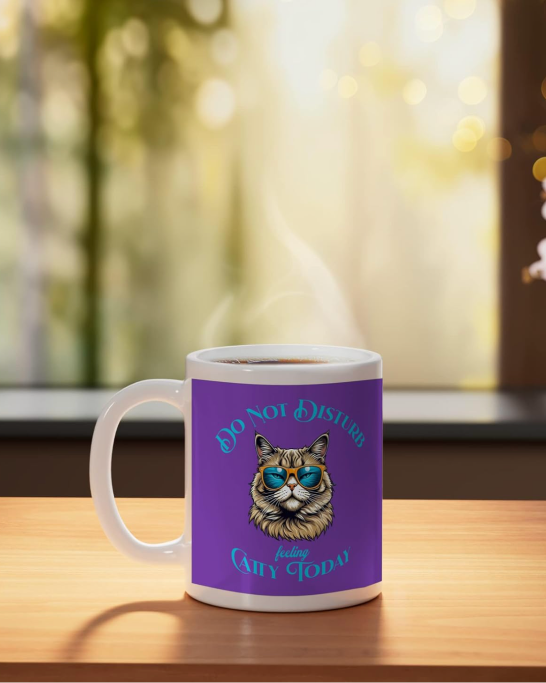 Do Not Disturb Feeling Catty Today Coffee Mug