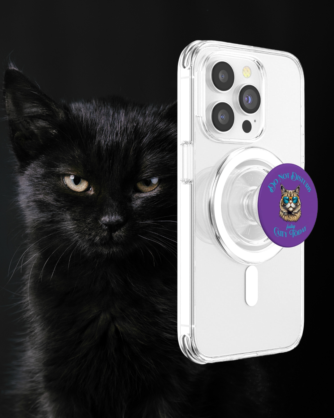 Do Not Disturb Feeling Catty Today Popsocket