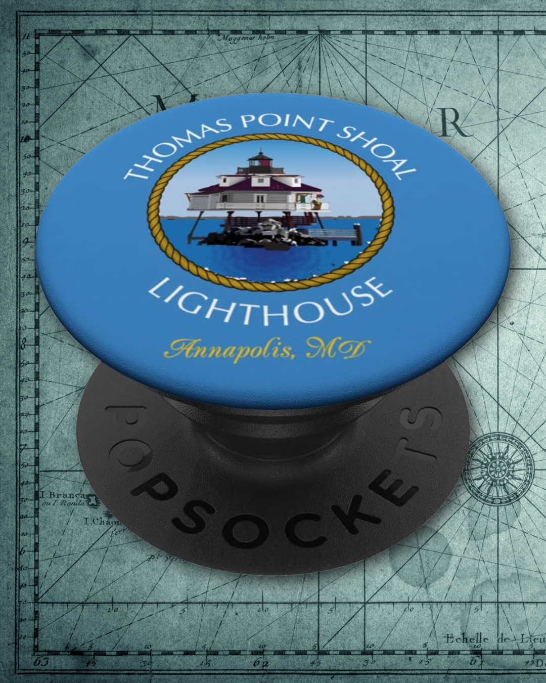 Thomas Point Shoal Lighthouse, Annapolis, MD Popsocket