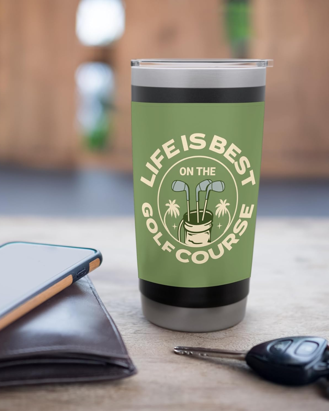 Life is Best On the Golf Course Tumbler
