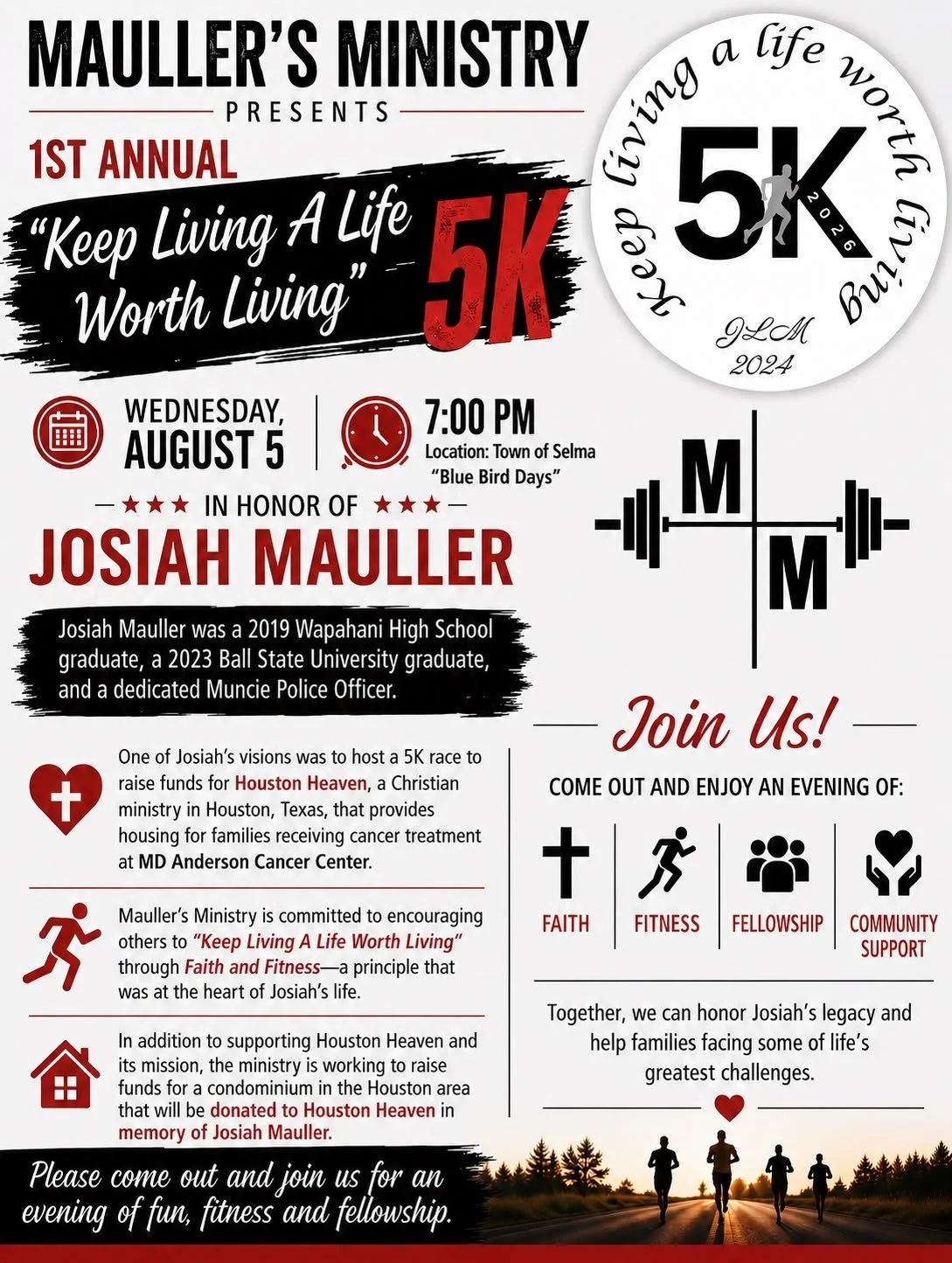 Keep Living a Life Worth Living 1st Annual 5k