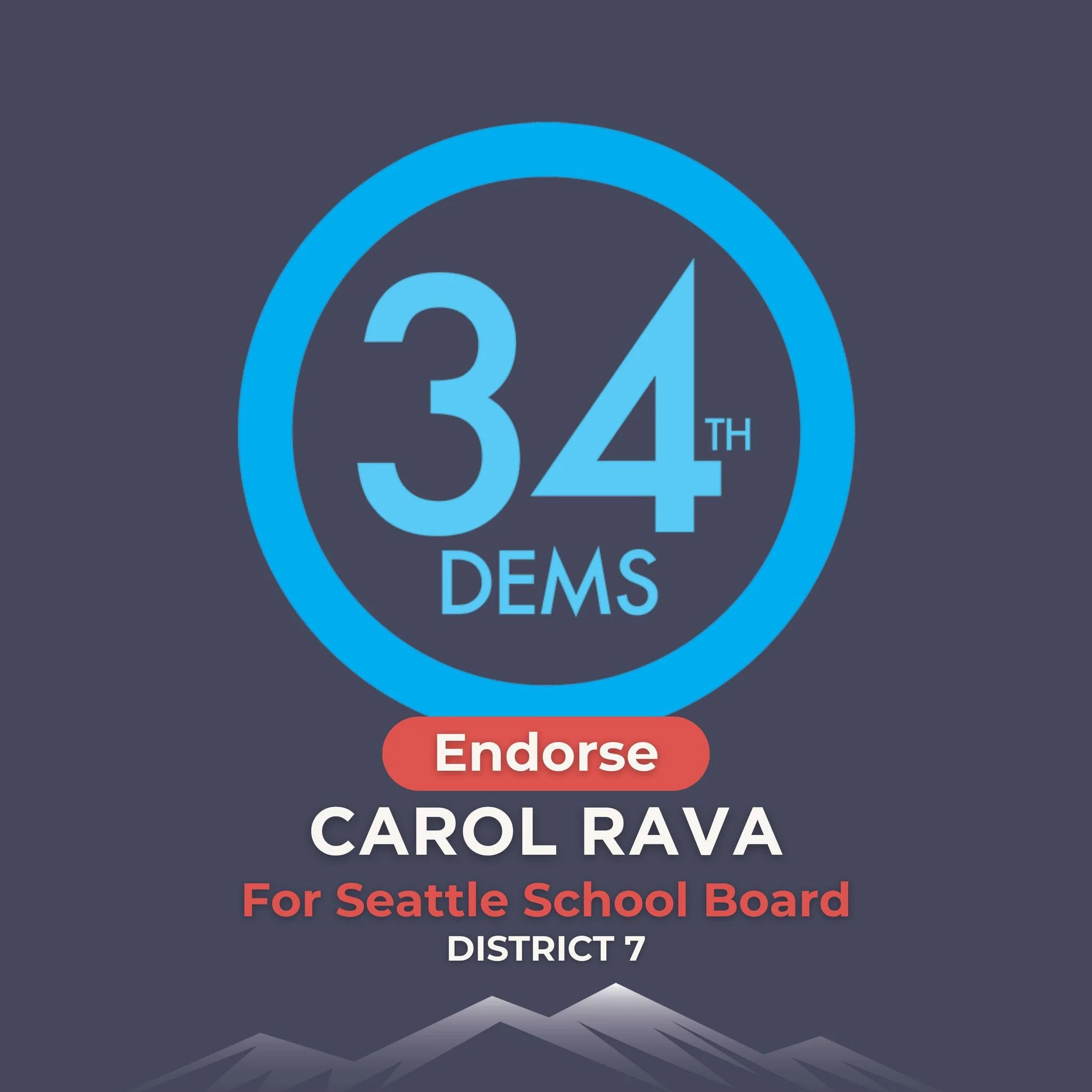Exciting news! I&rsquo;m honored to share that I&rsquo;ve earned the endorsement of the 34th District Democrats 🌟📚 @34dems