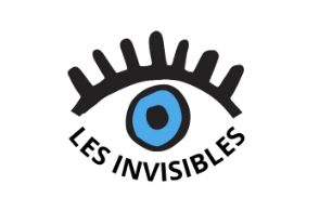 Logo de Les Invisibles, organisation accompagnée par Wanda Studio