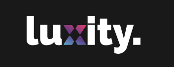 Logo de Luxity, marque accompagnée par Wanda Studio