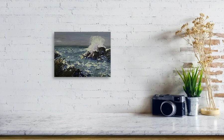 Restless point 8x10 by Olena Shyshkova Oil on canvas Wall.jpg