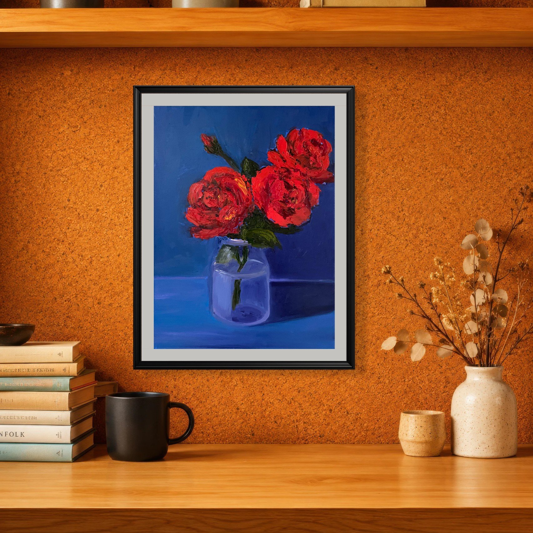 Olena Shyshkova Red roses 2025 11x14 Wall2.jpg