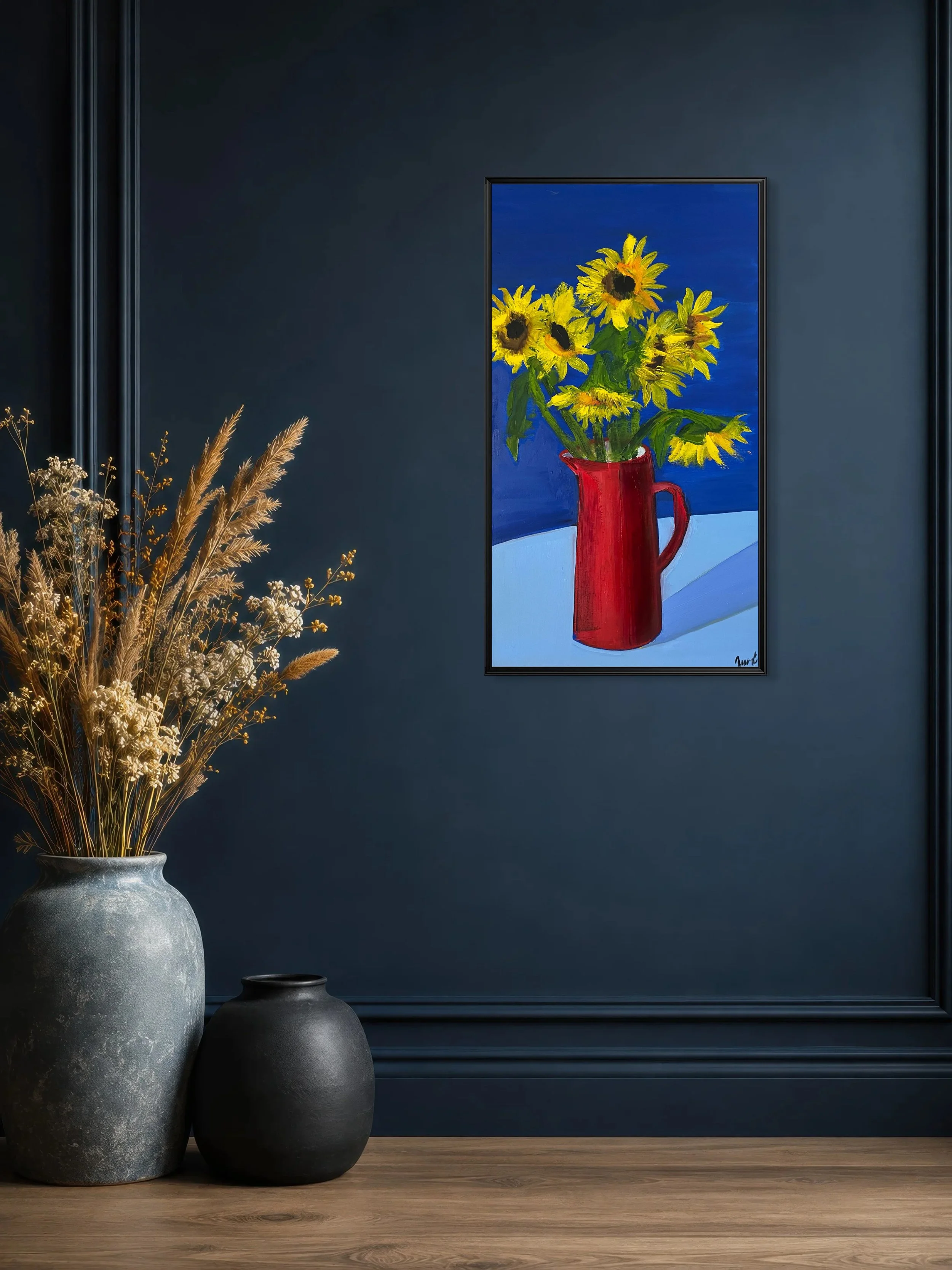 Olena Shyshkova  Sunflowers 2022 18x32 Wall.jpg