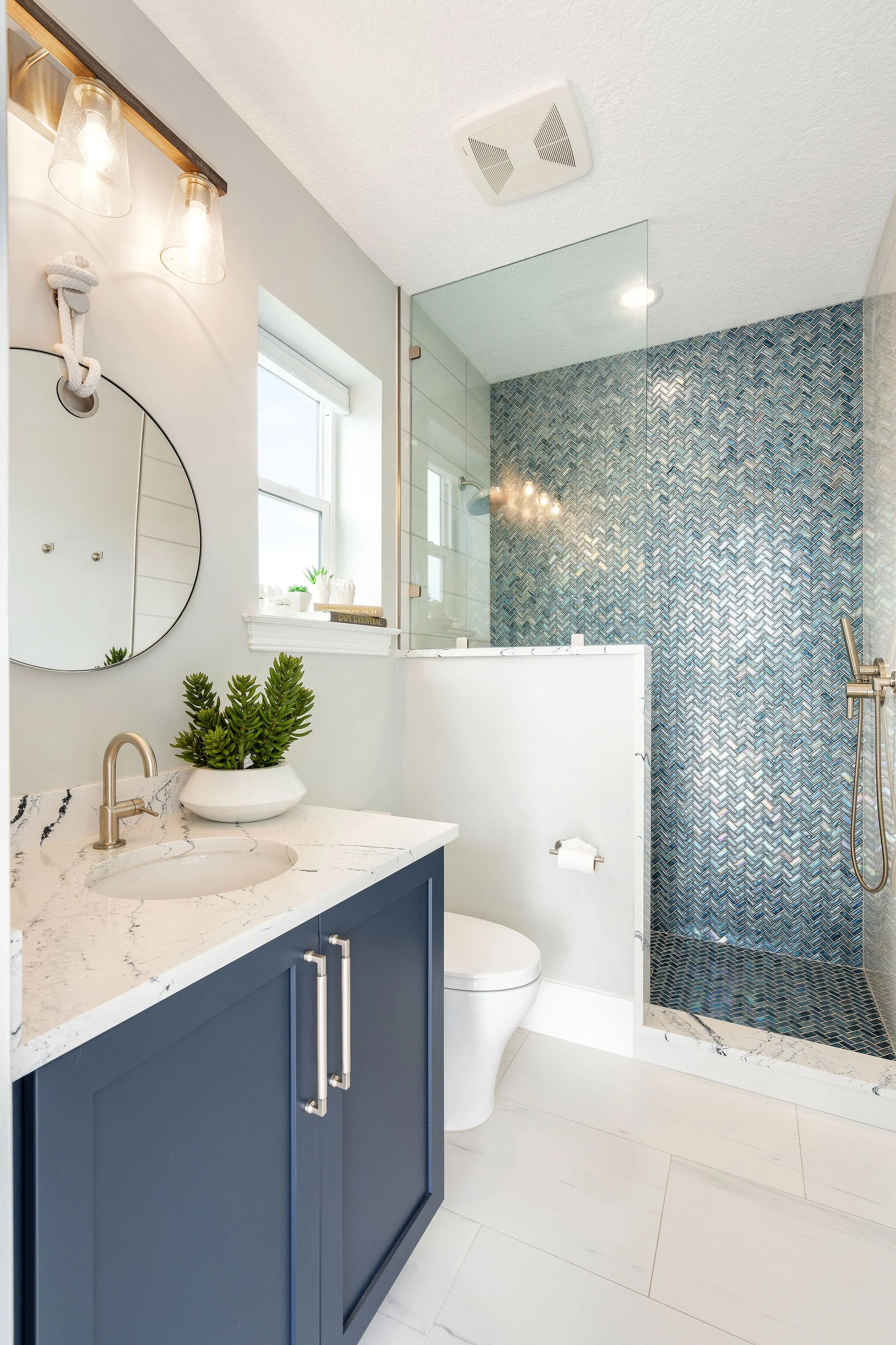 Indialantic Riverside Living - Pool Bathroom Remodel