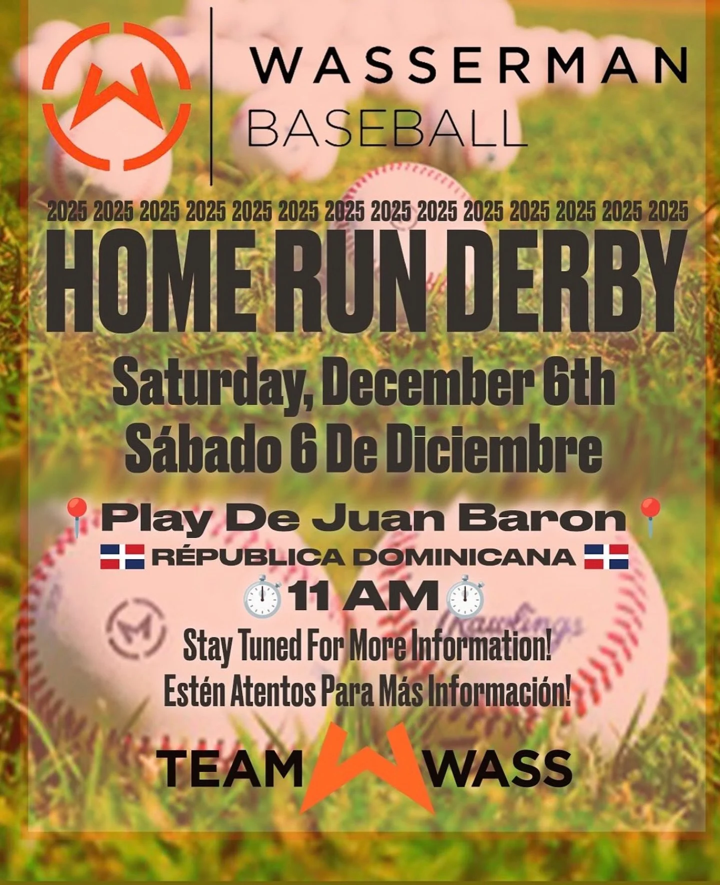 We&rsquo;re beyond excited to announce that Mick &amp; Co. will be the official batting glove for the Wasserman Home Run Derby in the Dominican Republic! 🇩🇴🔥
Proud to be part of an event that showcases the best talent, passion, and power in the ga