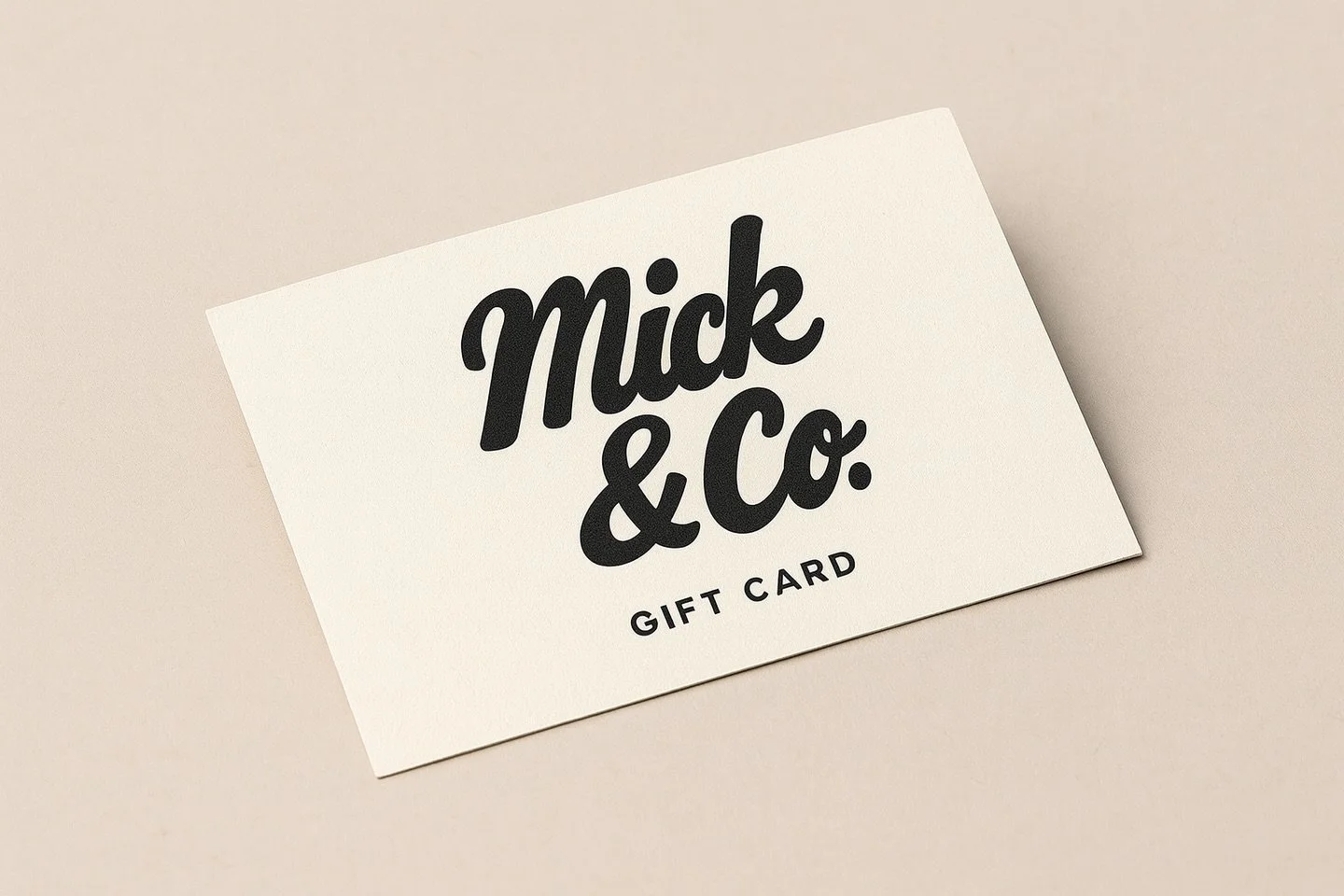 🎁 Give the gift of game-ready style!
Mick &amp; Co. gift cards are now available &mdash; perfect for the players, fans, and baseball lovers in your life. 💥

Head to our site and grab one for your loved ones today. ⚾️
👉 [link in bio]
