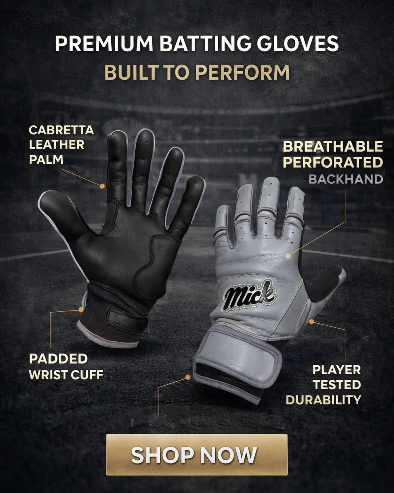 Discover the best batting gloves in the game right now.