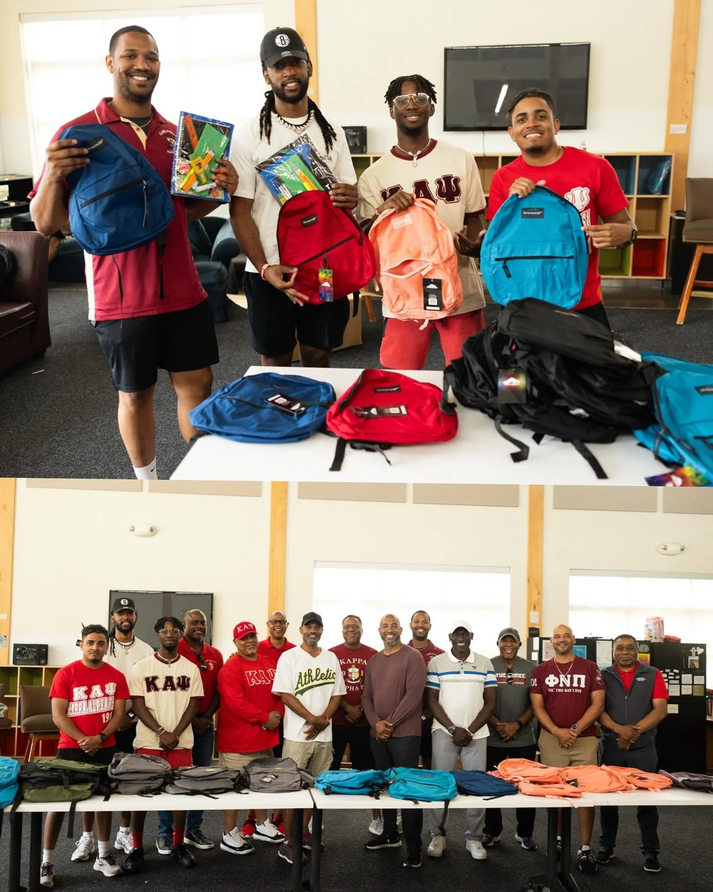 School is back in session! 📚💎✏️

Earlier this month your Rocky Mountain Nupes participated in our 2nd annual @betatheta1939 Boys and Girls Club of Metro Denver (@bgcmetrodenver) Back to School Drive partnered with @bokfinancial. Collectively we pas