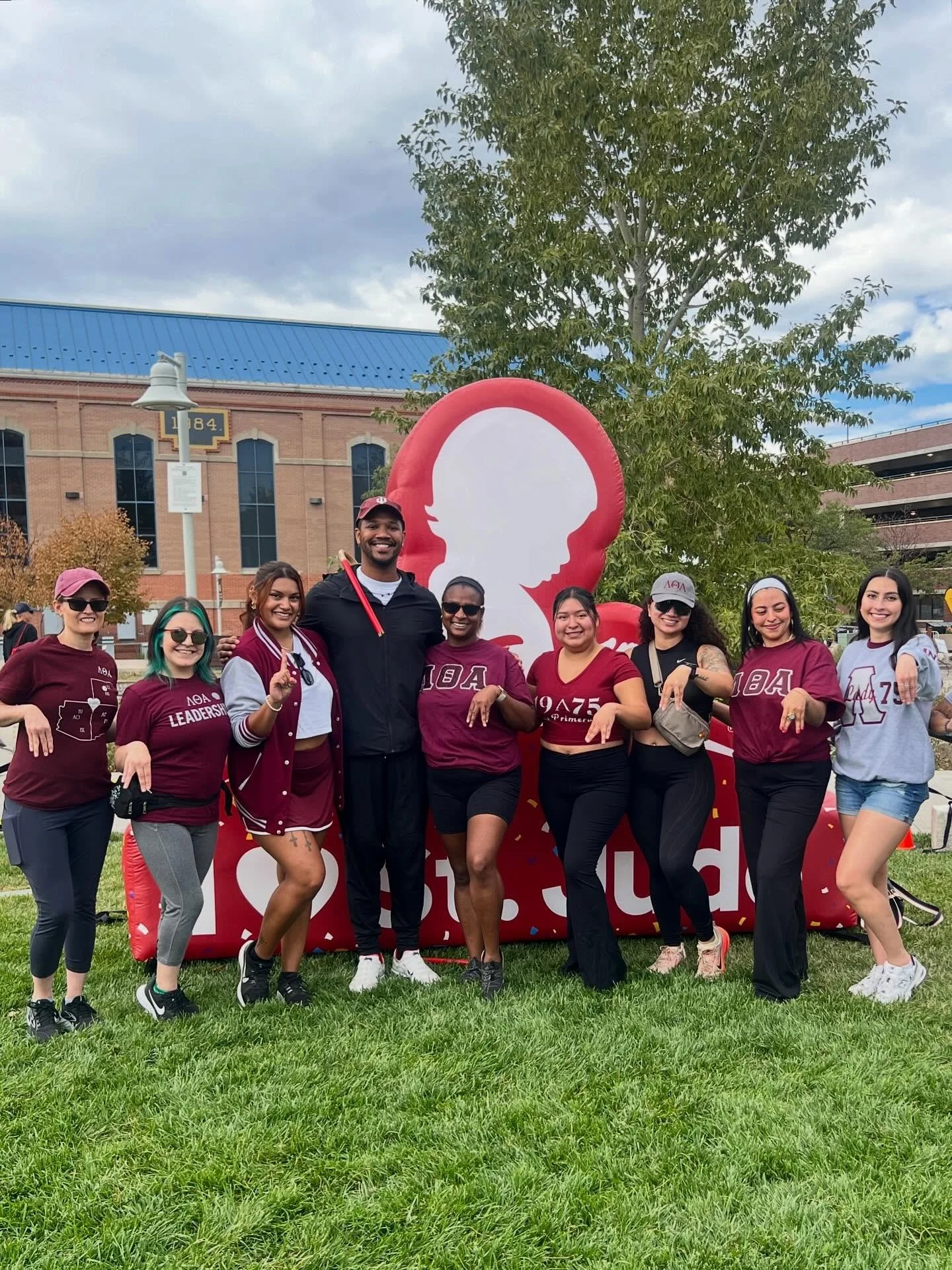 This past weekend your Rocky Mountain Nupes participated in the St. Jude Walk in downtown Denver on Metro&rsquo;s Campus. This walk was in support of the many children and families impacted by childhood cancer, also highlighting the community impact 