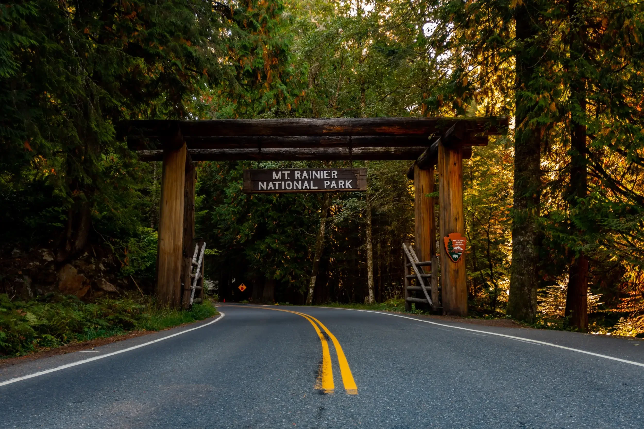 Scenic Drives Near the Nisqually Entrance of Mt. Rainier