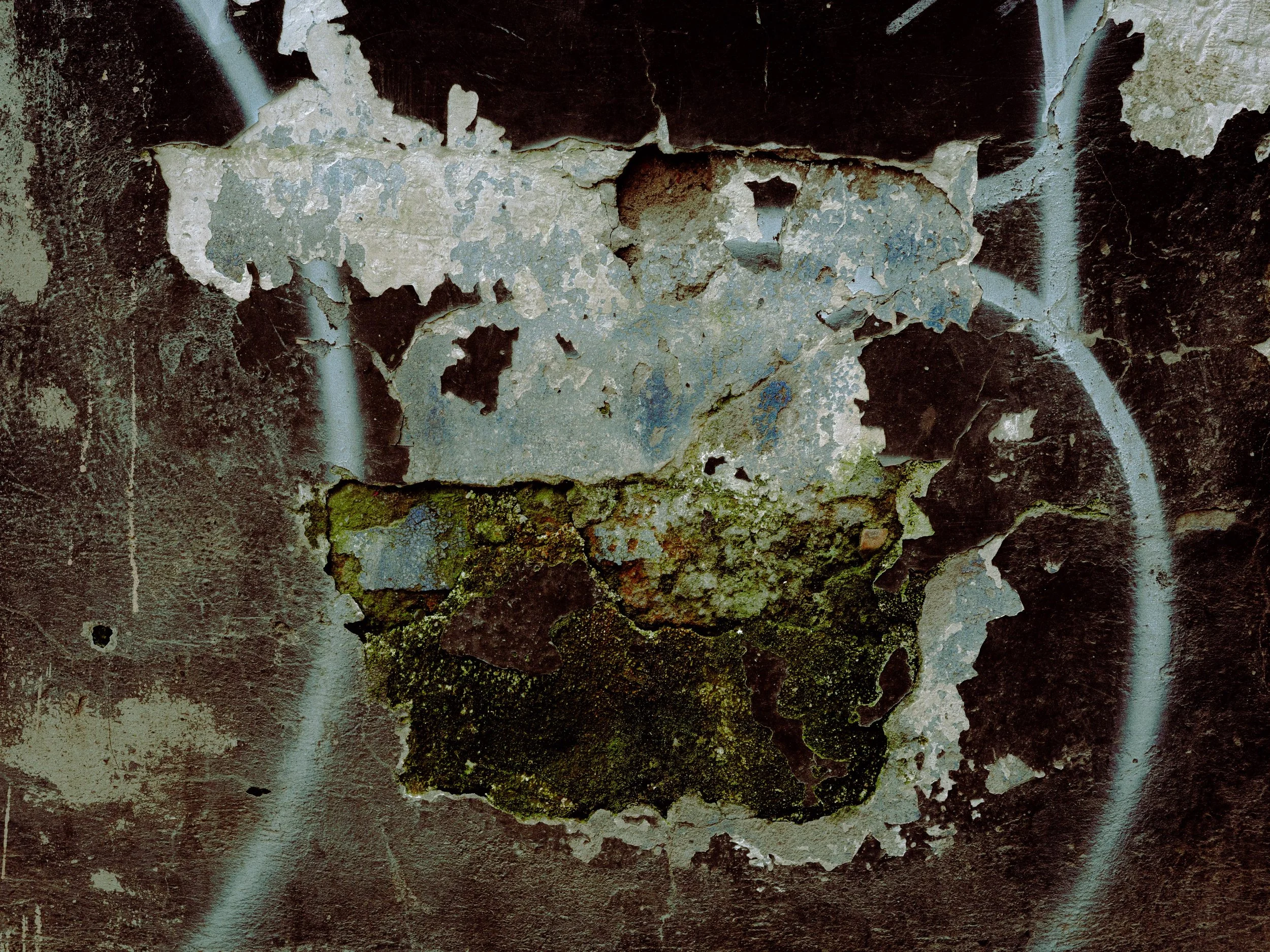 "Layers of Existence" is a project focusing on the walls of public spaces in South America, surfaces that are constantly passed by, rarely noticed. Each mark, layer of paint, and trace of weathering is the result of countless anonymous gestures, turn