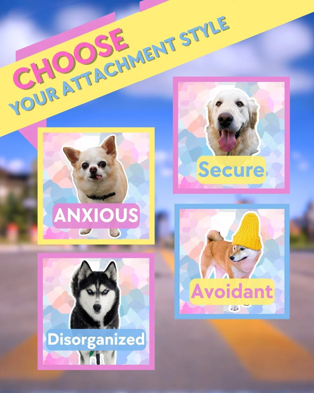 Your attachment style isn't your fault, but understanding it can help you navigate the chaos a little easier. Either way, we're with you, and we get it.

Quick sidebar: Some people love using attachment theory in therapy, others think it oversimplifi