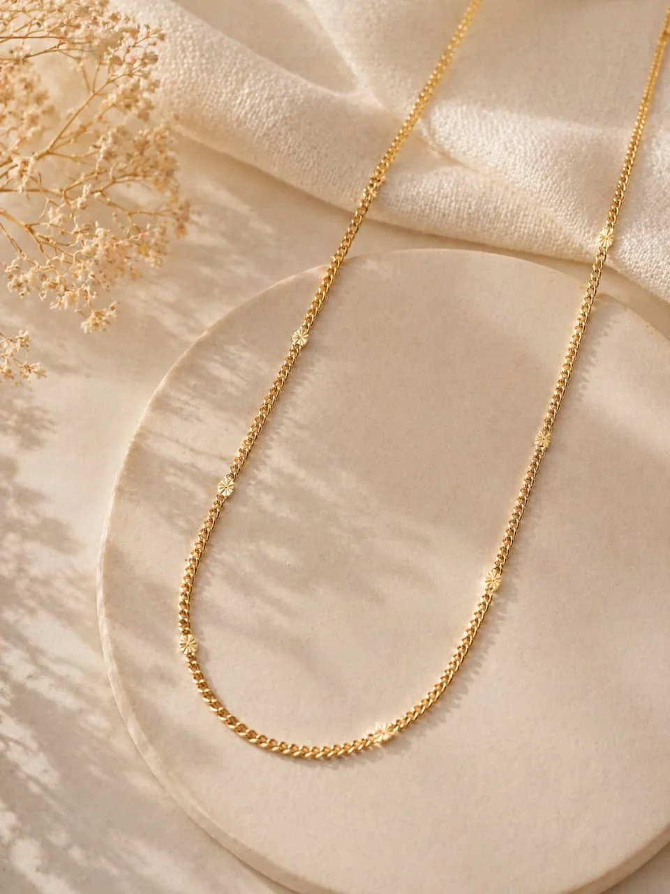 Cadena Elegancia en Oro Laminado 18K - 50 cm