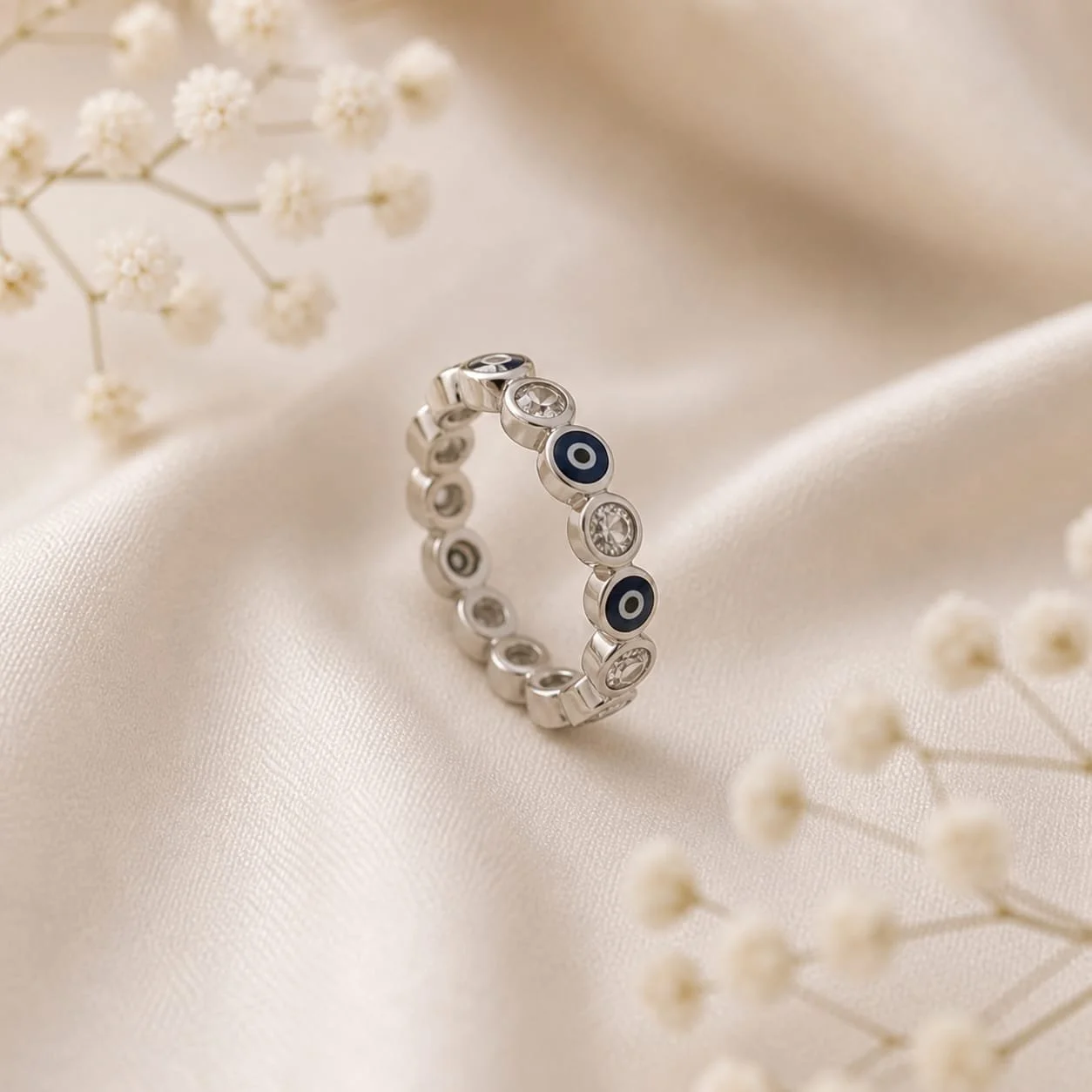Anillo de Plata Contemporáneo - Talla 7