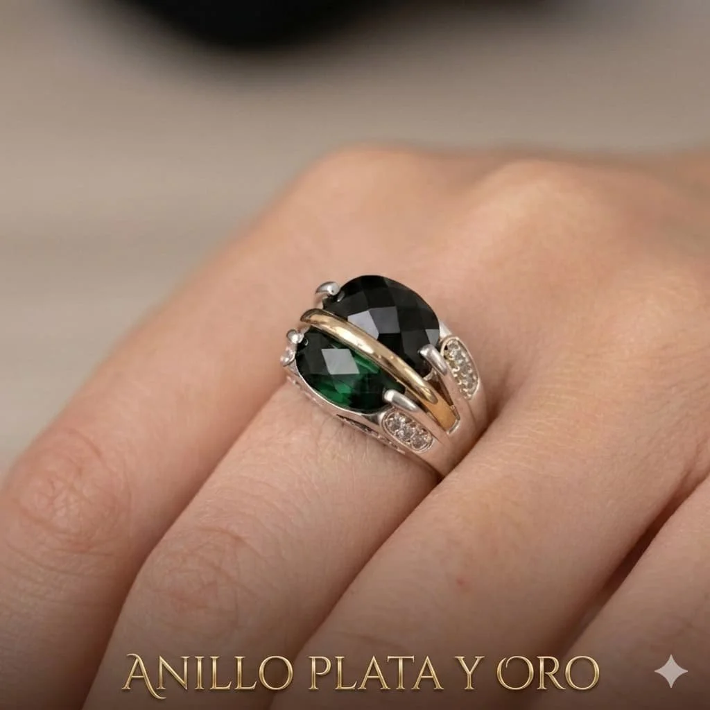 Anillo de Plata y Oro