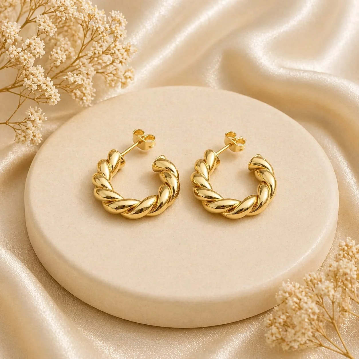 Candongas Cover Gold Elegantes