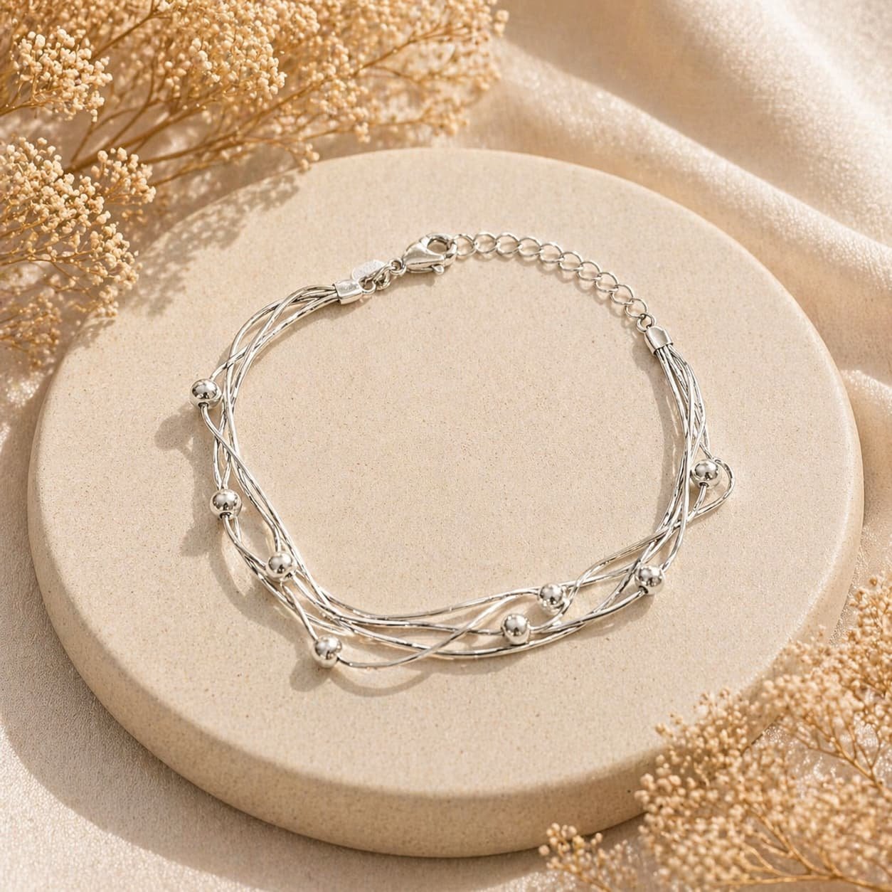 Pulsera Elegancia en Plata