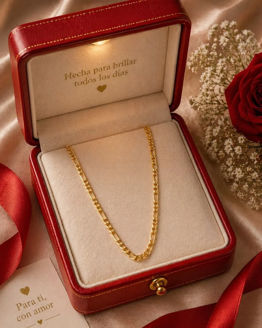 Cadena de Oro Laminado 18K - 50 cm
