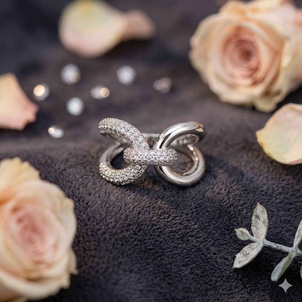 Anillo Elegancia Eterna en Plata y Oro