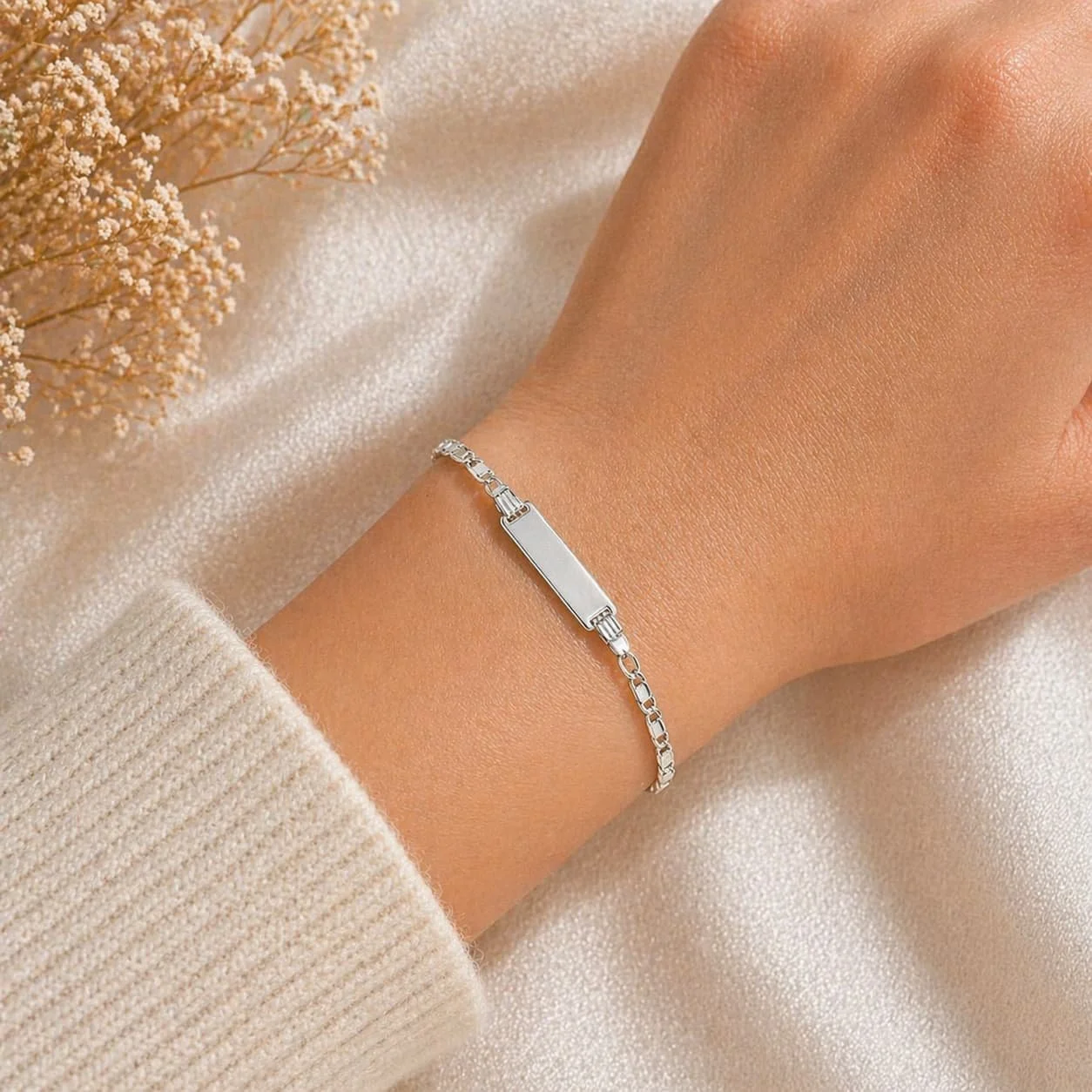 Pulsera Elegante en Plata