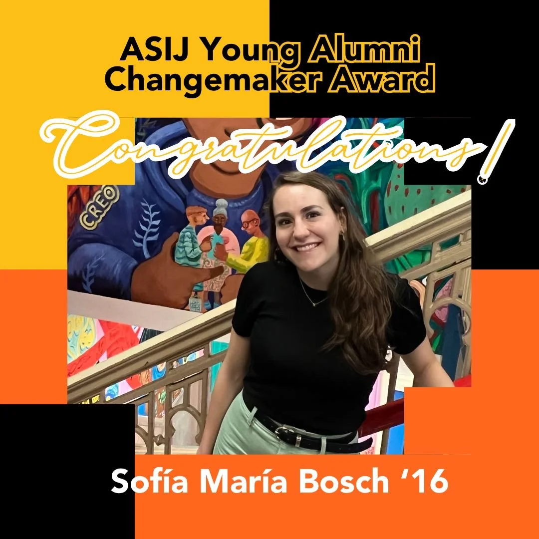 Young Changemaker Award 
Issued by The American School in Japan
