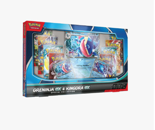 Greninja EX & Kingdra EX Special Collection Box