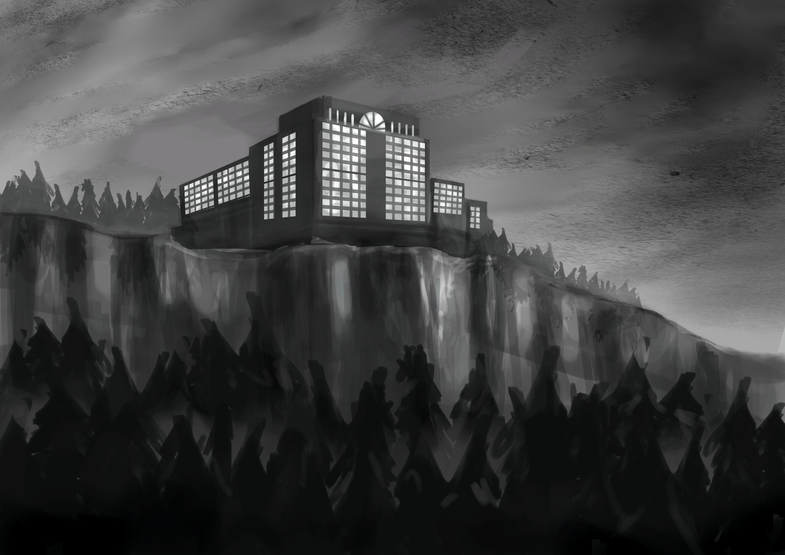 Conceptual design for the Hotel by Vik Rodrigues