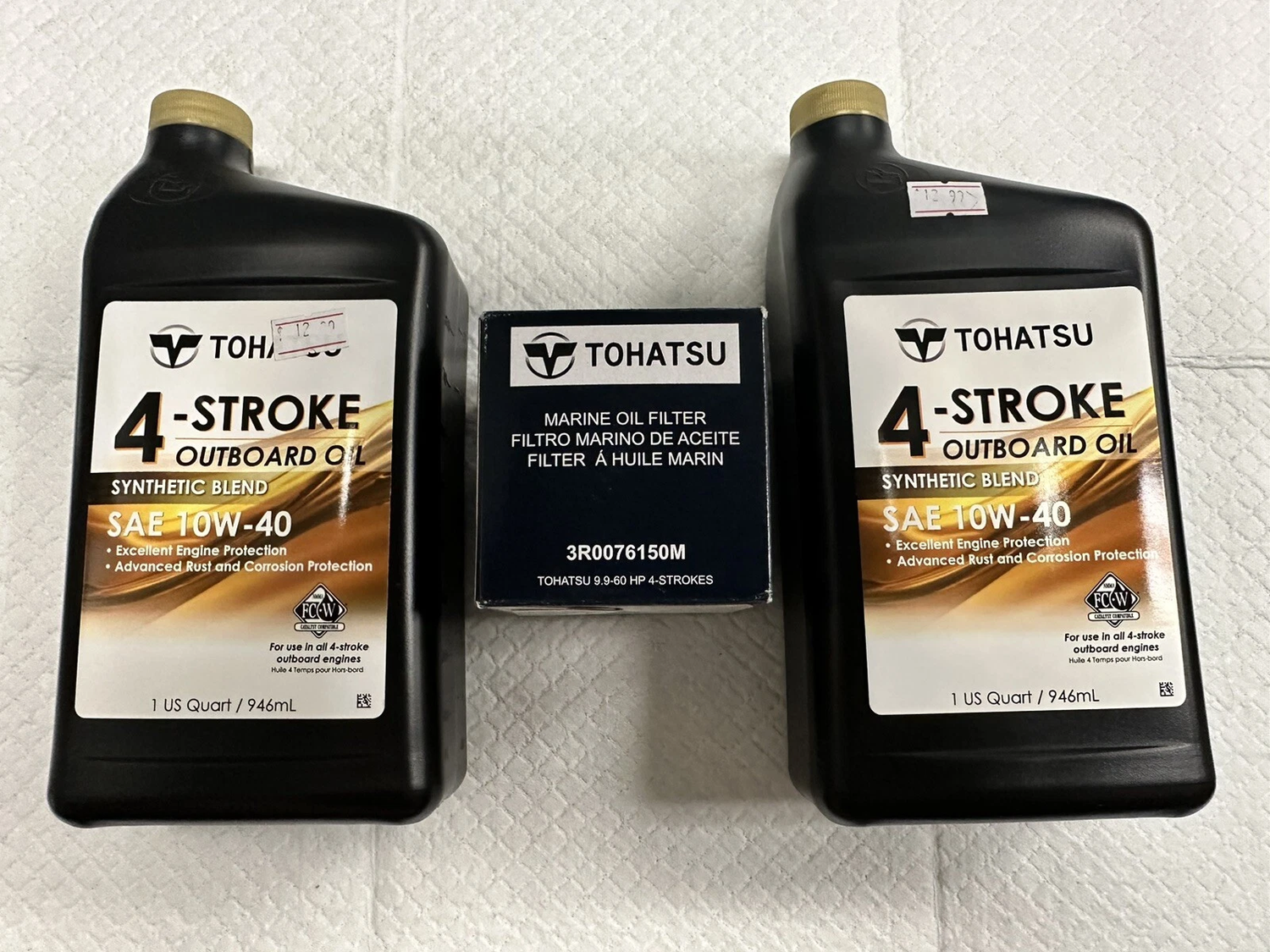 Tohatsu 4-Stroke Marine Outboard Oil Changing Kit — River City Marine