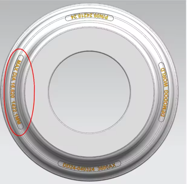 3600AX- Demodog Brake Drum