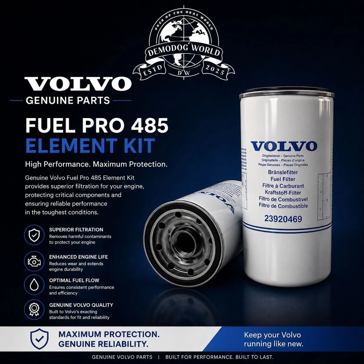 23920469- Volvo Fuel Filter