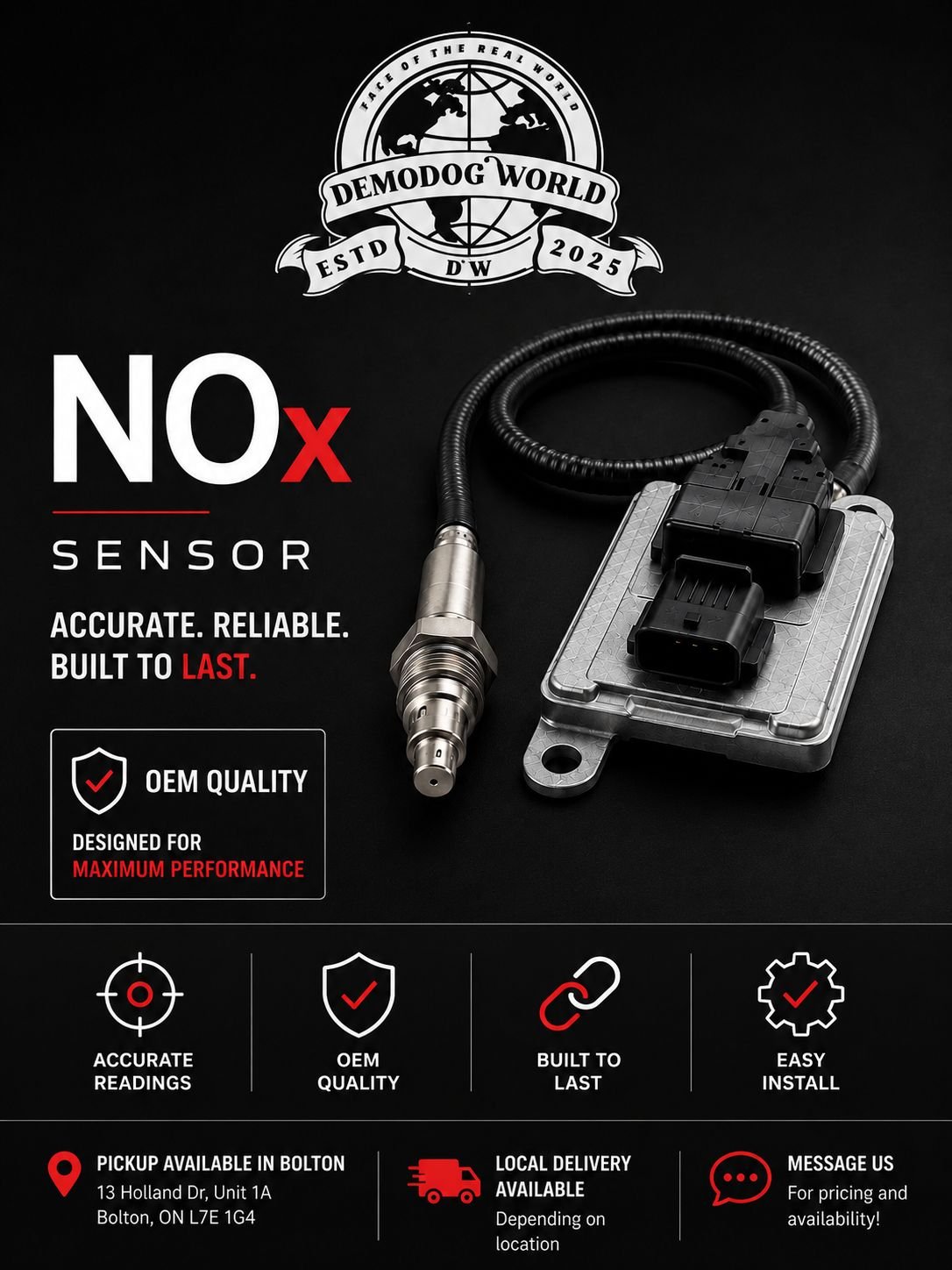 22303390- Volvo/Mack Inlet Sensor