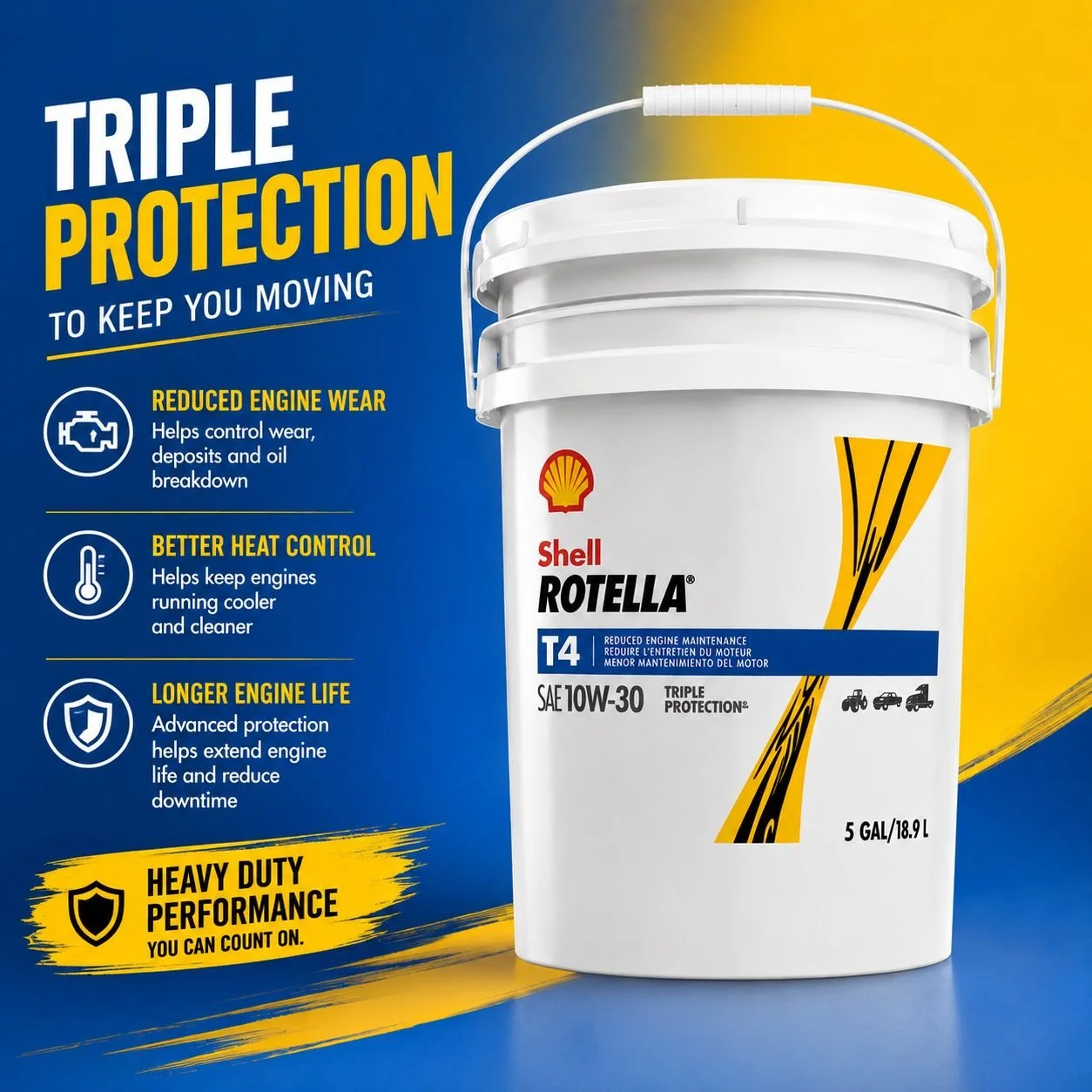 Shell Rotella T4 10W30