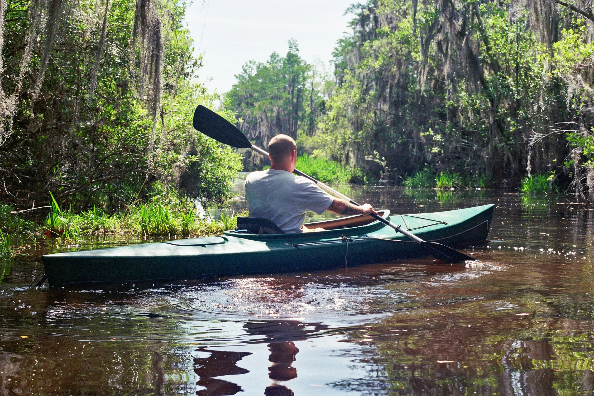 Kayaking in Okefenokee Swamp - GA + FL