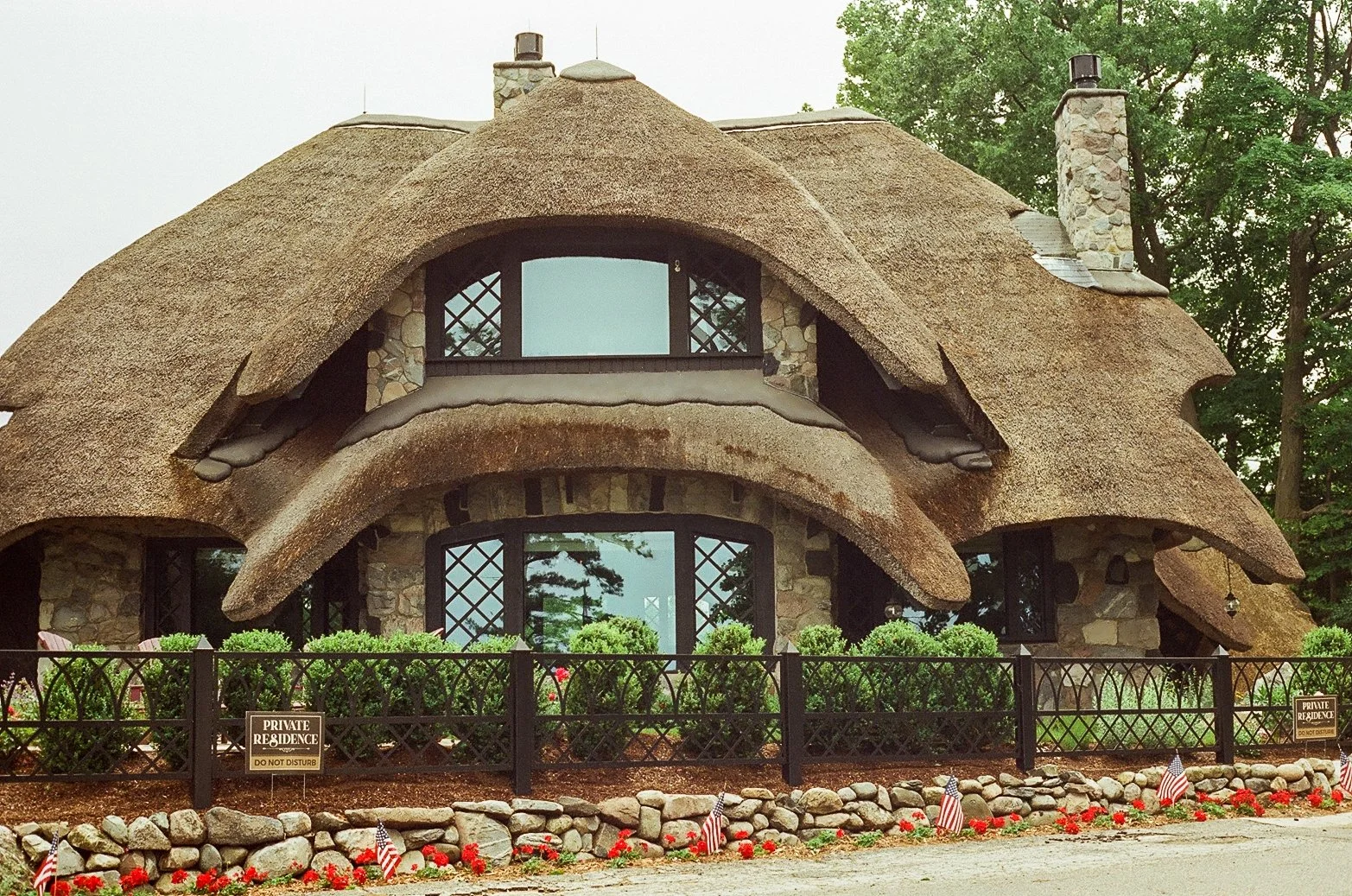 The Thatch House designed by Earl Young - Charlevoix, MI