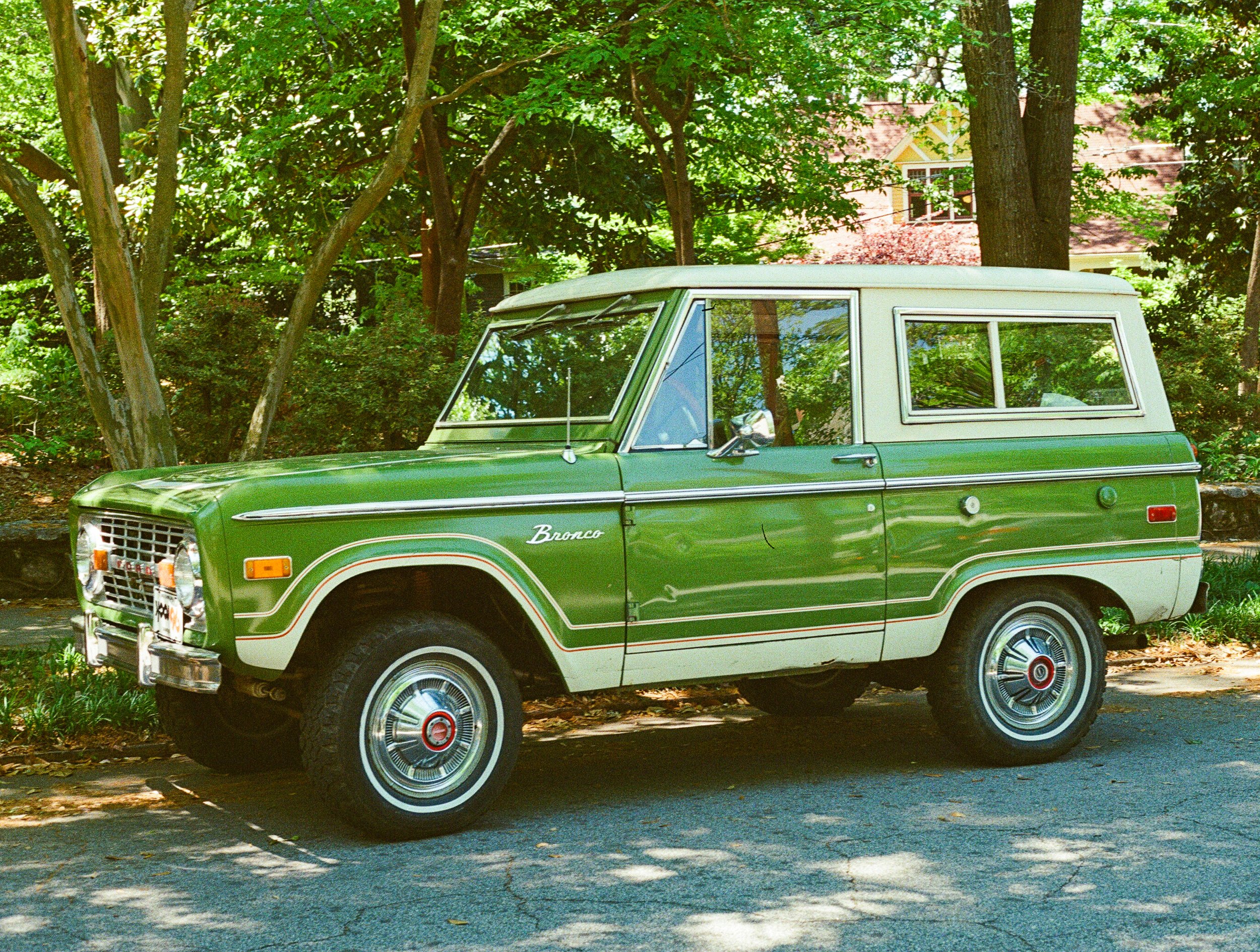 1970s Ford Bronco in Inman Park - Atlanta GA