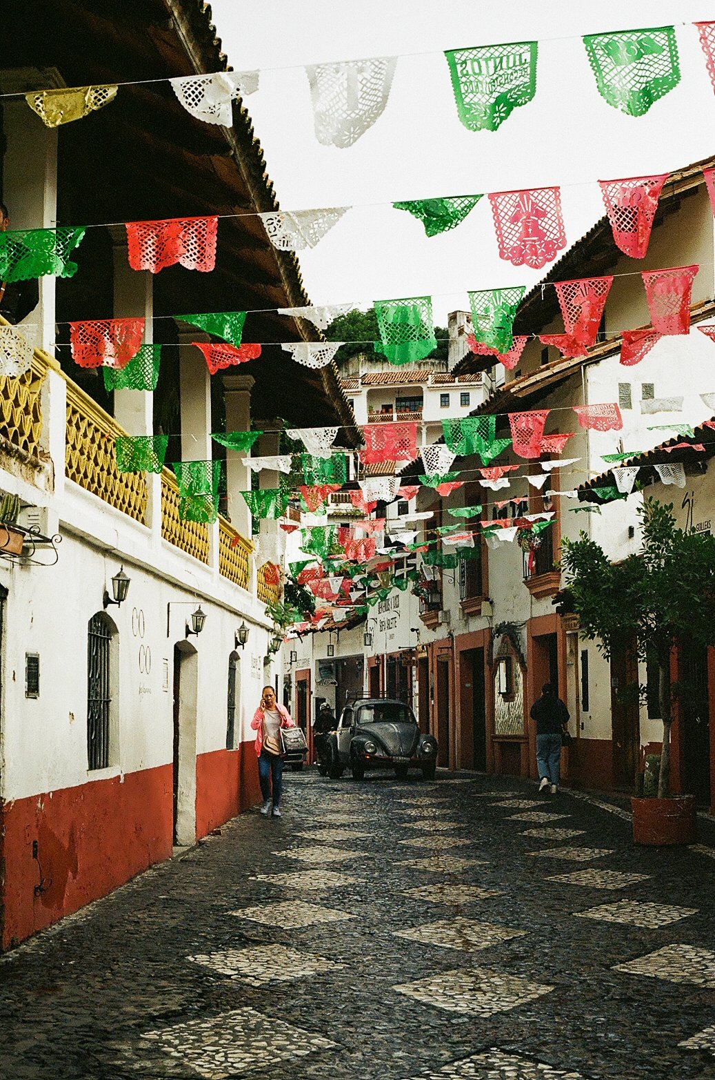 Colonial streets of Taxco, Guerrero, Mexico